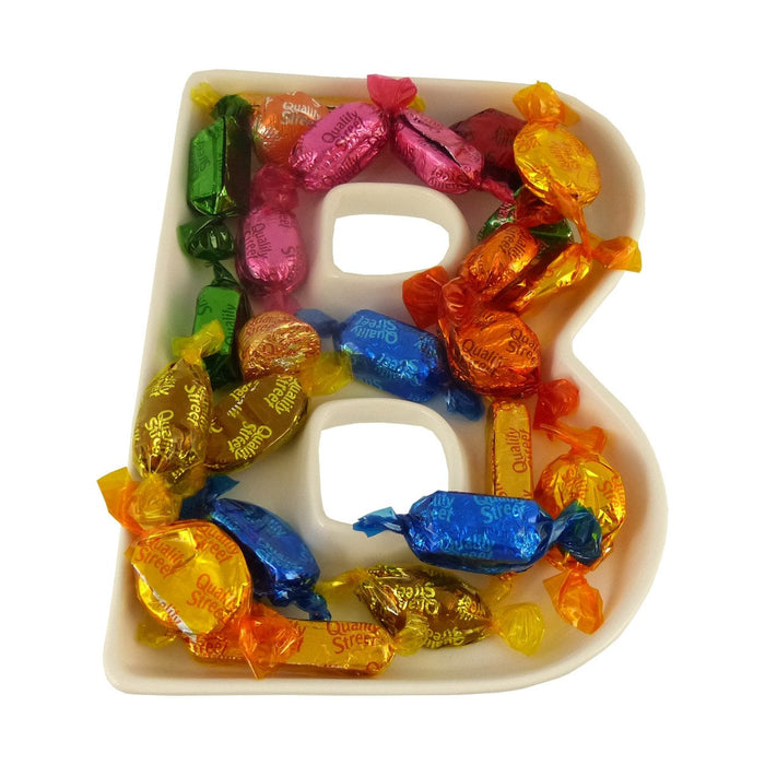 B Alphabet Dish