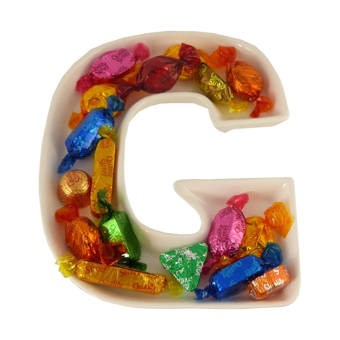 G Alphabet Dish