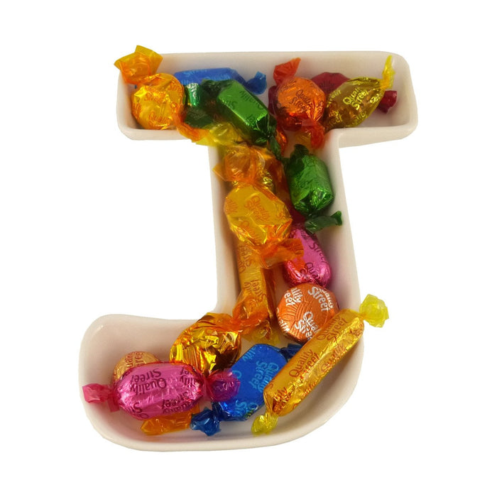 J Alphabet Dish