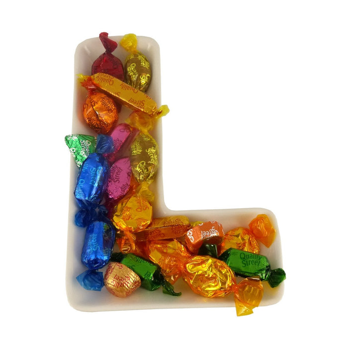 L Alphabet Dish