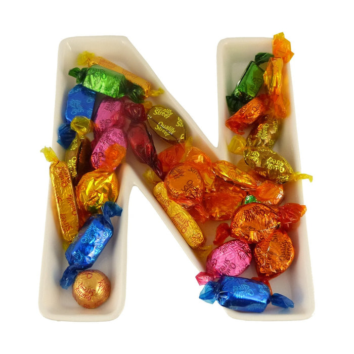 N Alphabet Dish