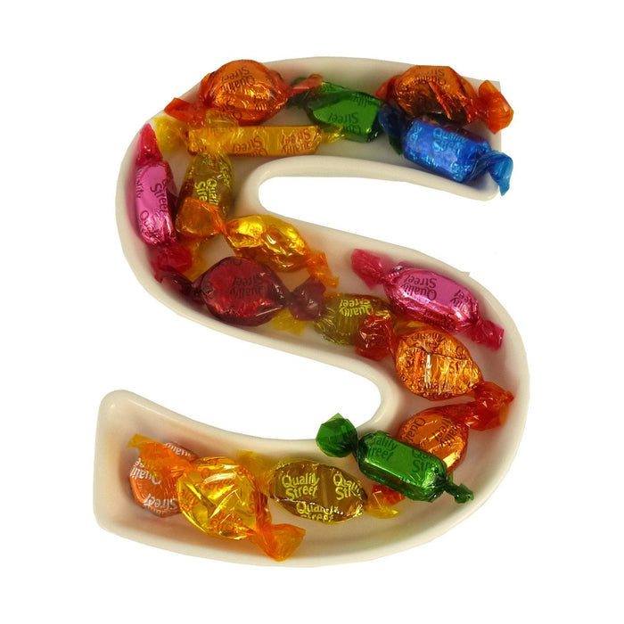 S Alphabet Dish