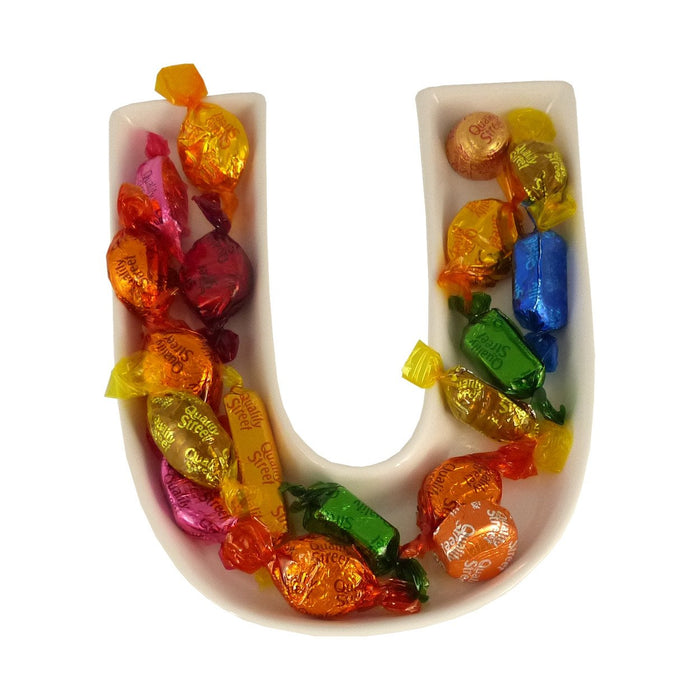 U Alphabet Dish