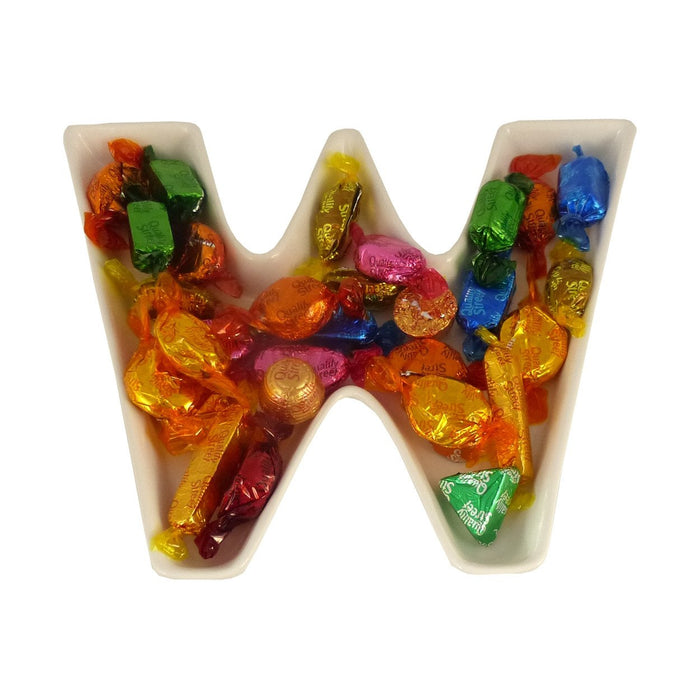 W Alphabet Dish