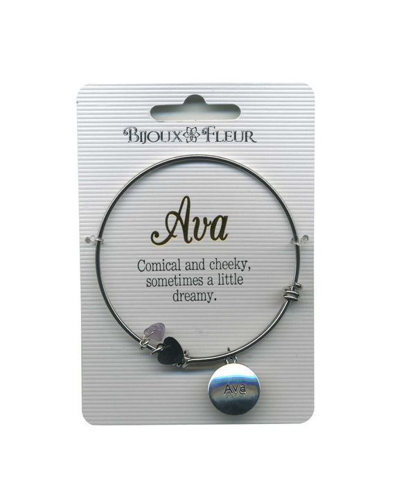 Ava Bijoux Fleur Bangle