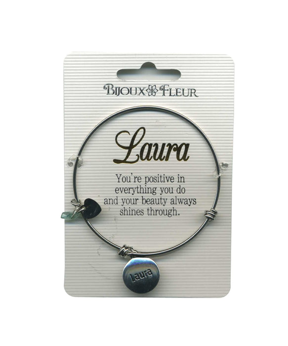 Laura Bijoux Fleur Bangle