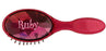 BJH080 Girls Bejewelled Hairbrush - Ruby