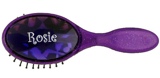 BJH119 Girls Bejewelled Hairbrush - Rosie