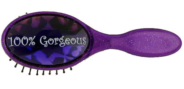 BJH123 100% Gorgeous Bejewelled Hairbrush