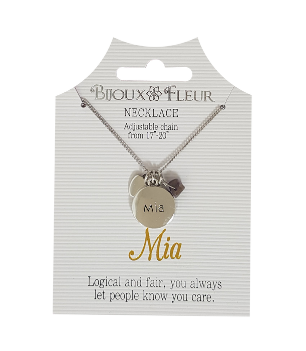 Michelle Bijoux Fleur Necklace