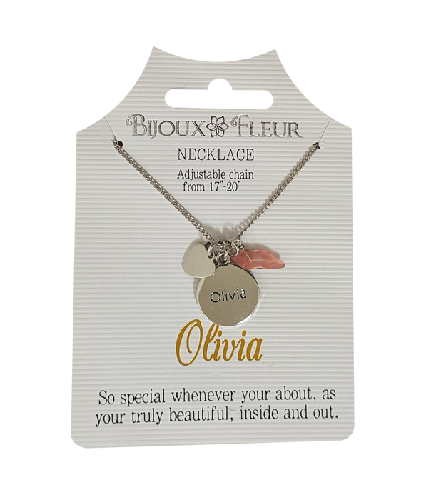 Initial P Bijoux Fleur Necklace