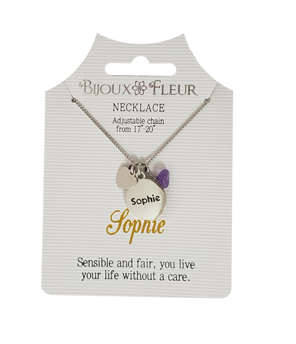 Bijoux Fleur Necklace - 78 Names and Initials