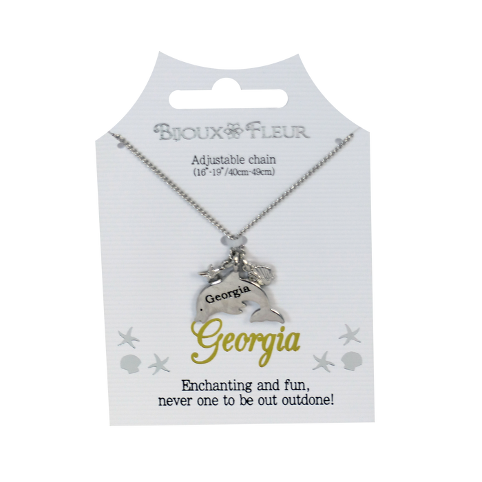 Bijoux Fleur Dolphin Necklace - Names
