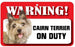 DS015 Cairn Terrier Pet Sign