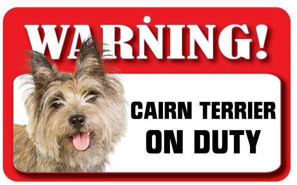 DS015 Cairn Terrier Pet Sign