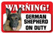 Pet Dog Signs - Warning