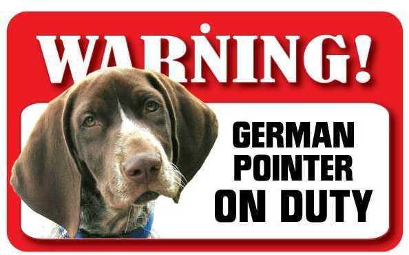 DS033 German Pointer Pet Sign