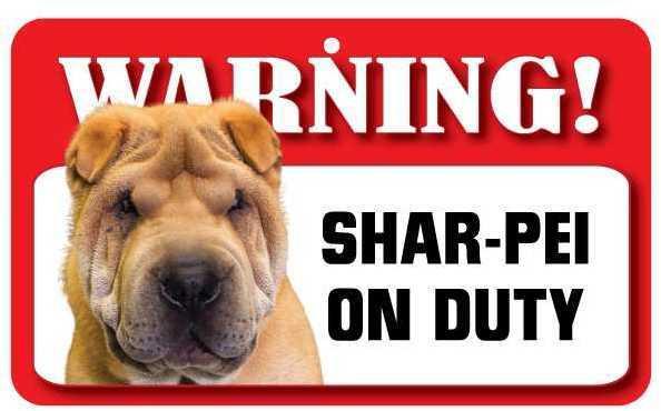 DS069 Shar-Pei Pet Sign