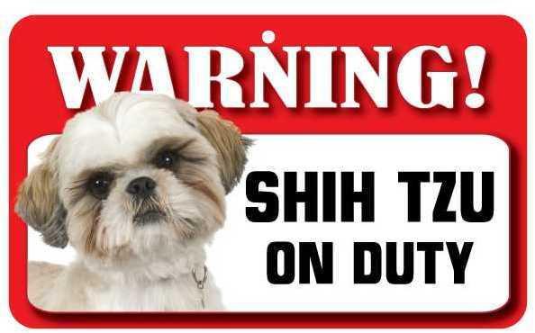 DS071 Shih Tzu Pet Sign