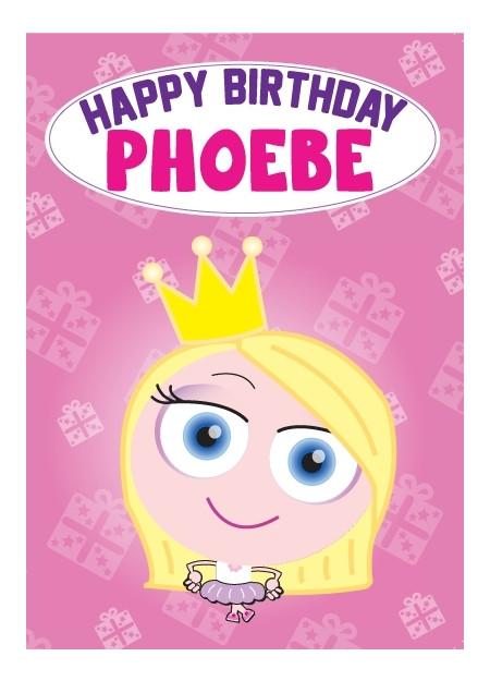 Birthday Card - Phoebe