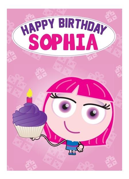 Birthday Card - Sophia