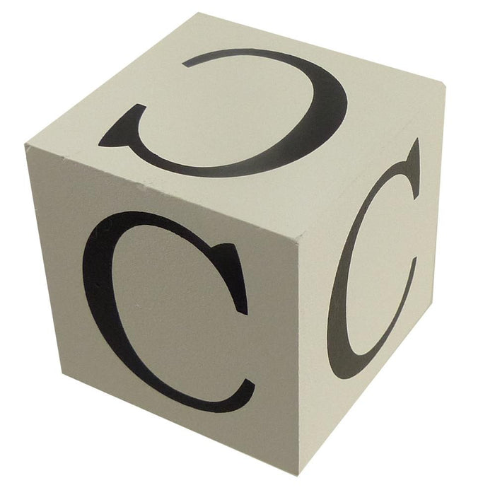 Wooden Block - Letter C