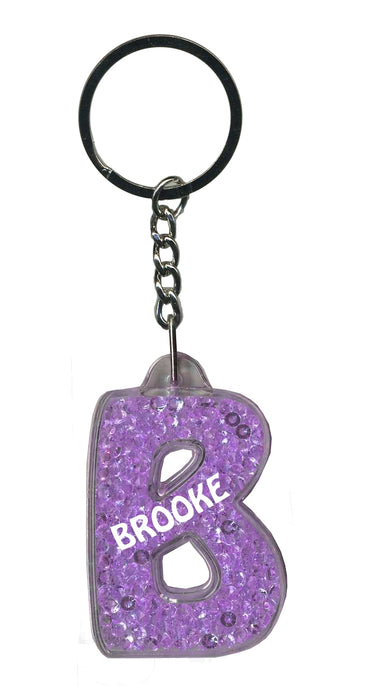 Brooke Itzy Glitzy Keyring - Purple