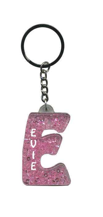 Evie Itzy Glitzy Keyring - Pink