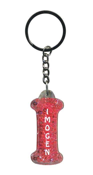 Imogen Itzy Glitzy Keyring - Red