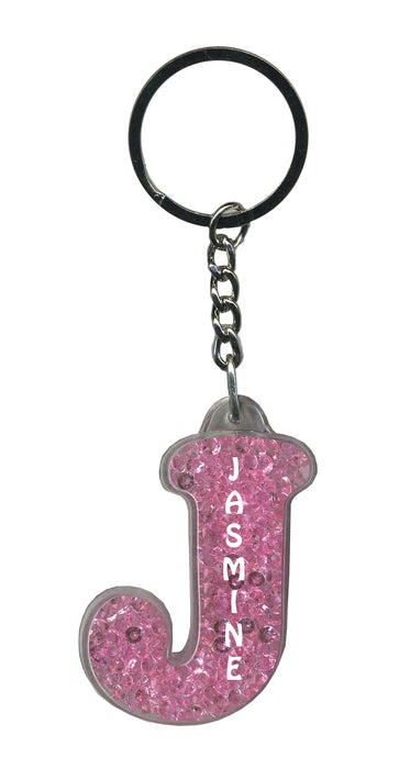 Jasmine Itzy Glitzy Keyring - Pink