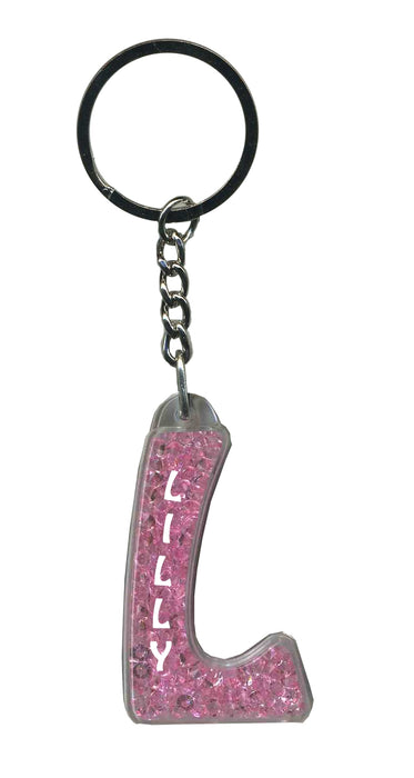 Lilly Itzy Glitzy Keyring - Pink