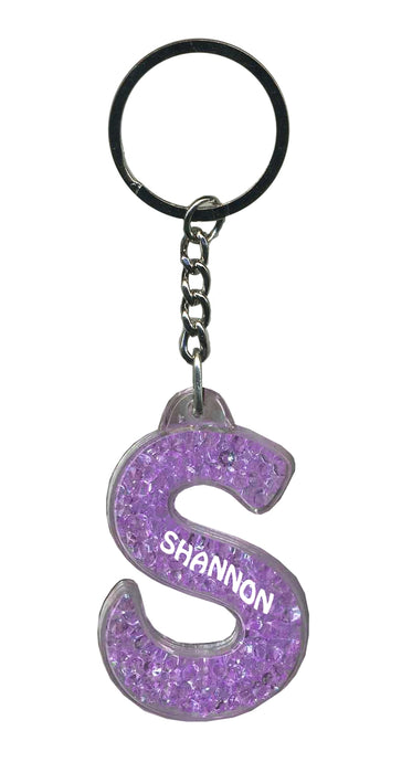 Shannon Itzy Glitzy Keyring - Purple