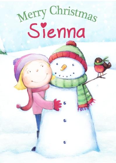 Christmas Card - Sienna