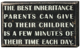 Primitives Box Sign - Best Inheritance