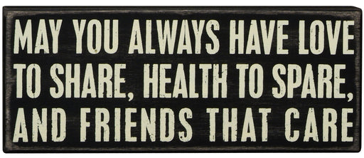 PK8897 Primitives Box Sign - Love To Share