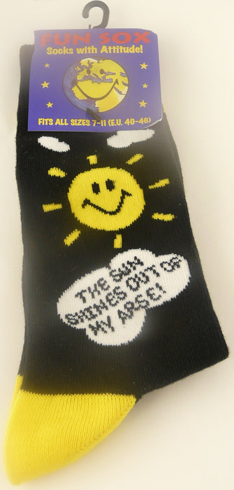 Men's Socks - The Sun Shines Out Of My Arse