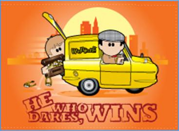 He Who Dares Wins Magnet