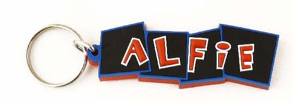 Bendy keyrings - boys names - suitable for keys or bags