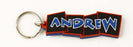 Bendy keyrings - boys names - suitable for keys or bags