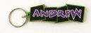 Bendy keyrings - boys names - suitable for keys or bags