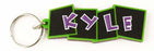 Bendy keyrings - boys names - suitable for keys or bags