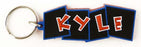 Bendy keyrings - boys names - suitable for keys or bags