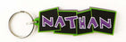 Bendy keyrings - boys names - suitable for keys or bags