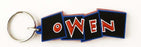 Bendy keyrings - boys names - suitable for keys or bags