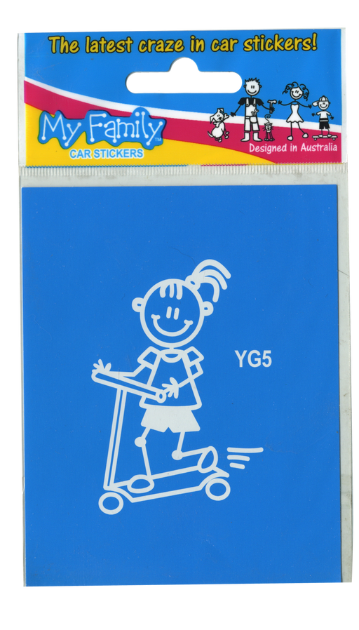 My Family Stickers - Girls