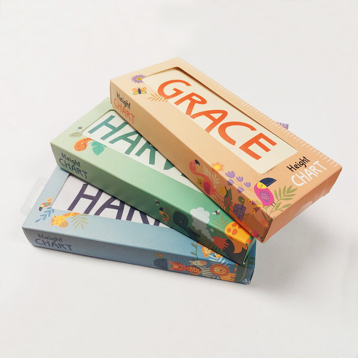 Canvas Height Charts with boys' and girls' names - 60cm - 170cm