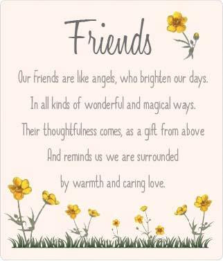 Buttercup Plaque - Friends