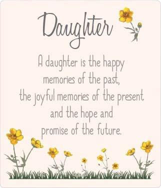 Buttercup Plaque - Daughter