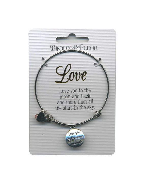 Love You To The Moon & Back Bijoux Fleu