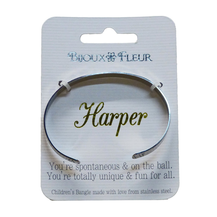 Bijoux Fleur Childrens' Bangles - Names